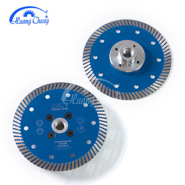 Circular Turbo Triangle Corrugation Diamond Saw Blade Cutting Disc for Stone