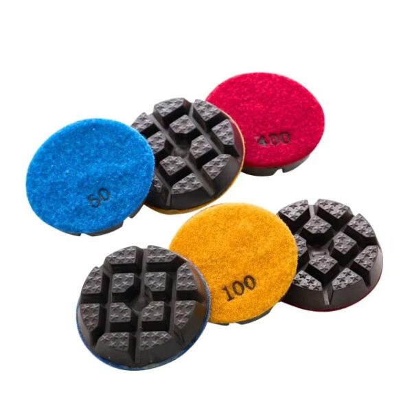 3inch Resin Dry Polishing Pads for Hard Concrete Floor Grinding Concrete Abrasives Power Tool Accessories - Image 2