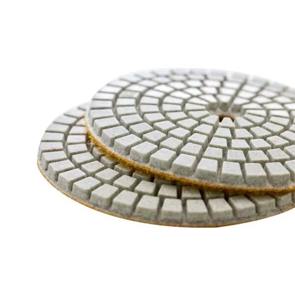 Diamond Wet Polishing Pads 4 Inch Pads Polisher with Hook & Loop Backing Holder Pads for Granite Stone  Marble 3mm - Image 3