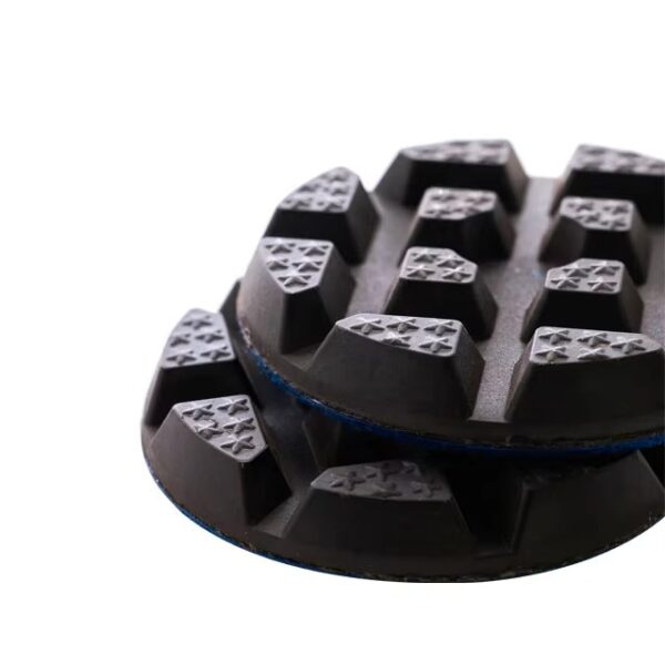 3IN Customizable OEM Diamond Floor Polishing Pads Dry Polishing Sanding for Concrete Grinding Granite Buff Grit Backing Pads - Image 2