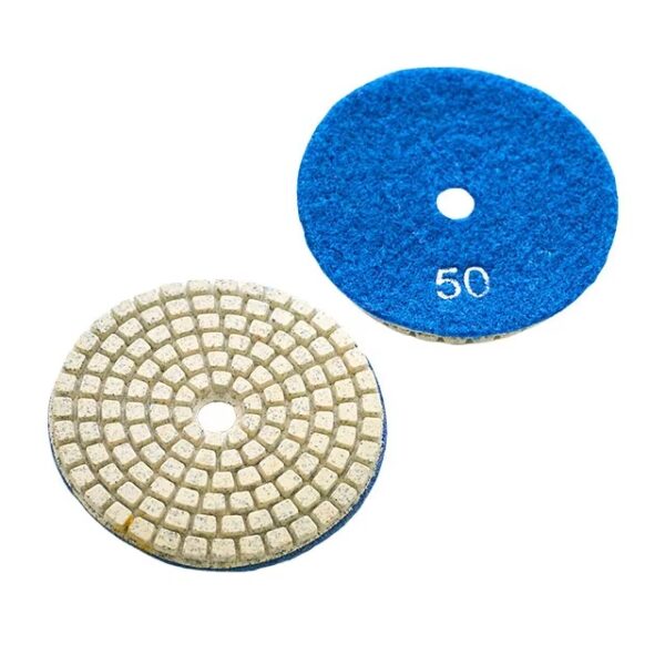 3-4 inch Wet Polishing Pad Dry diamond polishing pad Flexible grinding disc for granite, marble,  floor polishing - Image 3
