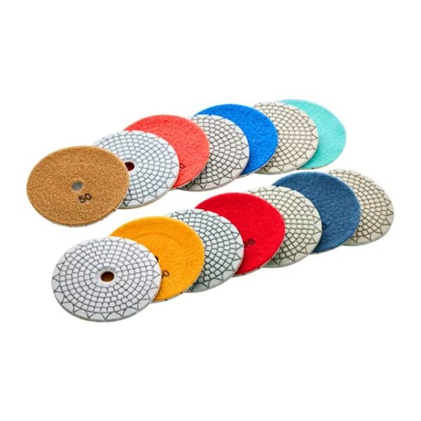 4IN -10cmMarble, granite, quartz, artificial stone, fossils Wet polishing discs - Image 6