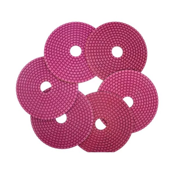 Diamond Wet or Dry Polishing Pads Flexible Diamond Abrasive Pads Resin Pads For Tiles Stone - Image 2