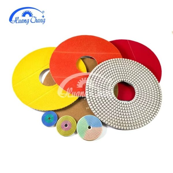 250mm OEM 10inch Wholesale Grinding Disc Custom Logo Diamond Sanding Wet Polishing Pad - Image 3