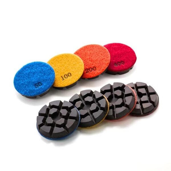 Top sale 80mm 100mm 3 inch 4 inch concrete floor diamond polishing pads from China Manufacturer - Image 6