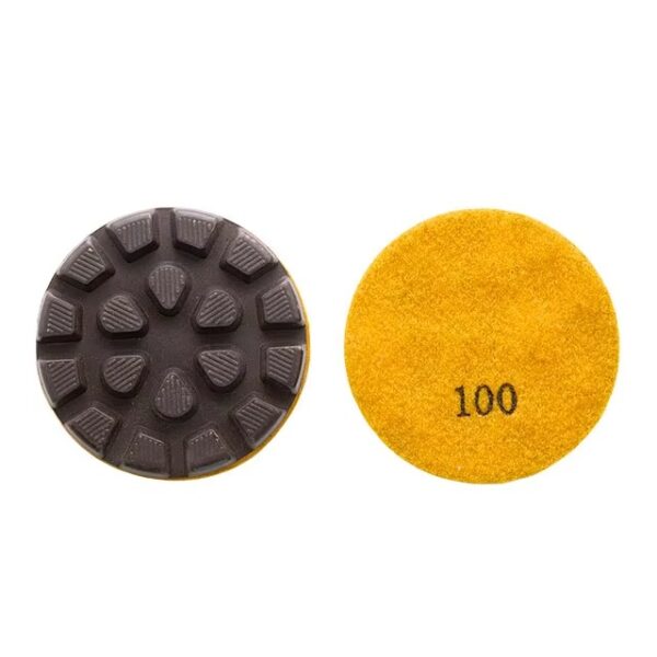 Customizable OEM Marble Floor Grinding Stone Pads Foam Diamond Polishing Buffing Pads for Granite & Concrete Floor Polishing - Image 4