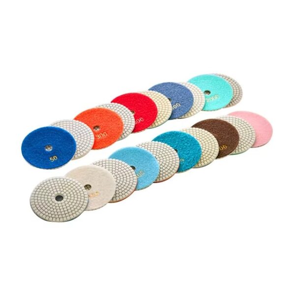 4in Hot selling marble, granite, quartz, dragon wall artificial stone, specialized diamond polishing grinding disc - Image 2
