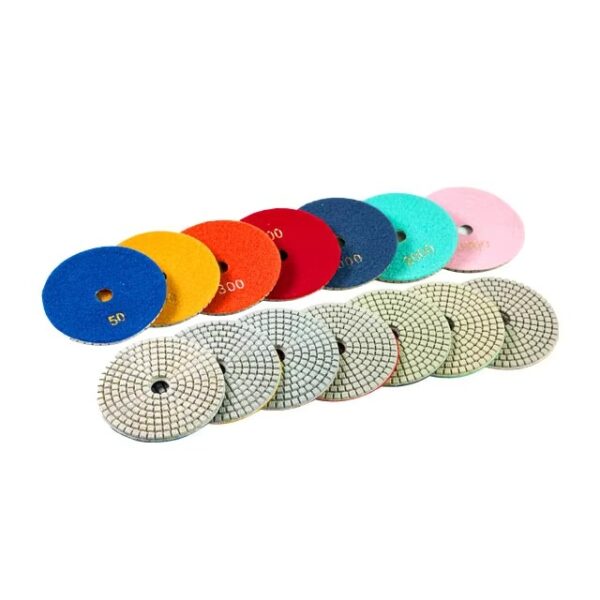 Hard Marble granite, black stone, white stone, artificial stone, quartz stone, jade, dragon wall diamond polishing pads - Image 5