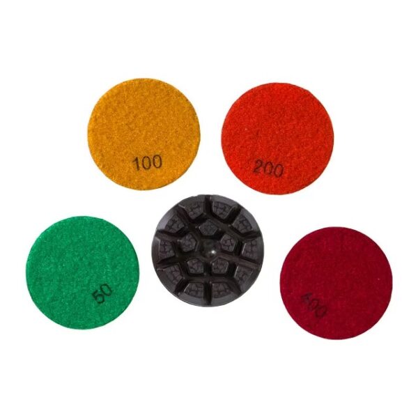 Diamond 90mm 3.5 Inch Diamond Floor Polishing Pads Dry for Concrete Floors diamond grinding plate - Image 2