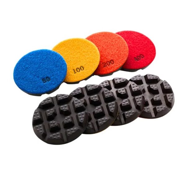 3IN Customizable OEM Diamond Floor Polishing Pads Dry Polishing Sanding for Concrete Grinding Granite Buff Grit Backing Pads - Image 6
