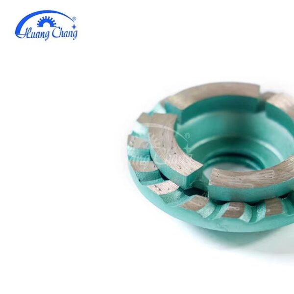 Huangchang 4-1/2 Inch Turbo Row Diamond Grinding Cup Wheel for Concrete Granite Marble Masonry Brick Fits 7/8 Inch Arbor - Image 6