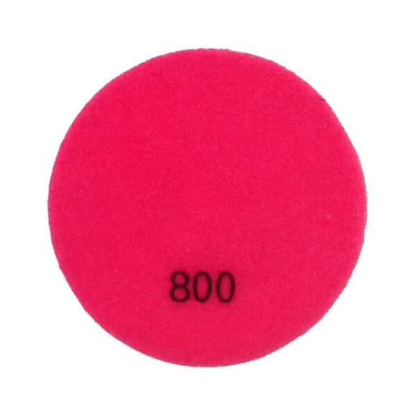 Hot selling resina hand granite floor quartz marble stone diamond 5 inch dry polishing pads for cncrete floor - Image 4