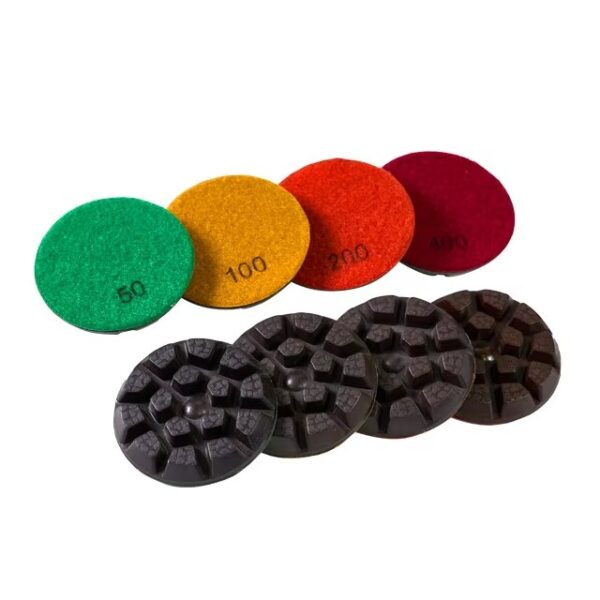 Diamond 90mm 3.5 Inch Diamond Floor Polishing Pads Dry for Concrete Floors diamond grinding plate - Image 3