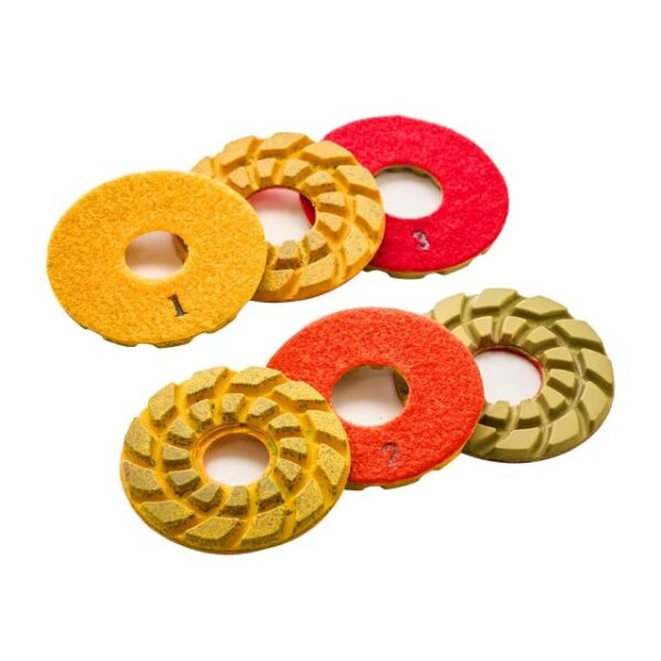 Concrete Floor Renovating Pads Diamond Resin Wet Green Polishing Pads Diamond Grinding Buffing Pad - Image 2