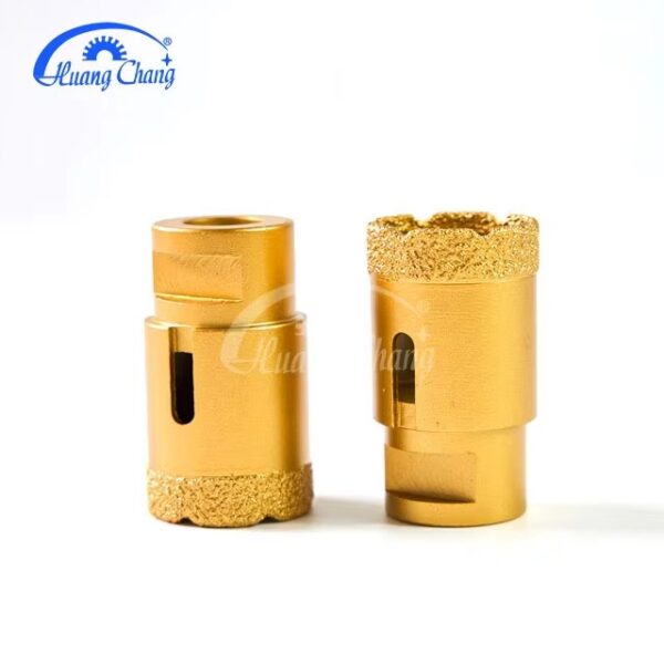 Customized Diamond Core Drill Bits M14 Threading Vacuum Brazed Diamond Hole Saw Kit Hole Saw Drill Bit - Image 2
