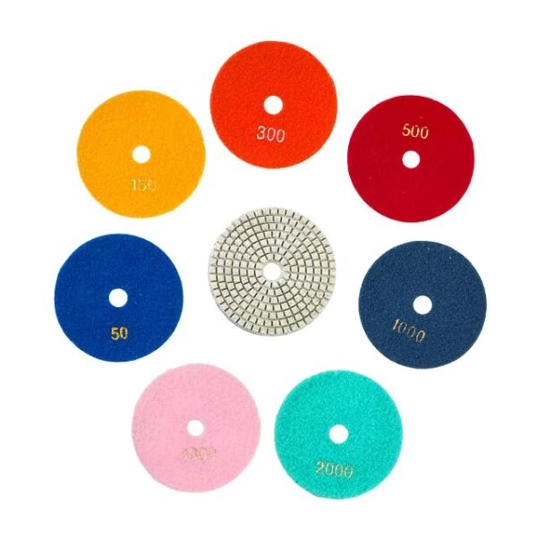 Hard Marble granite, black stone, white stone, artificial stone, quartz stone, jade, dragon wall diamond polishing pads - Image 6