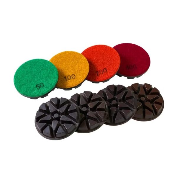 3.5 inch floor grinder Diamond resin metal concrete polishing pads sponges for granite concrete marble - Image 2