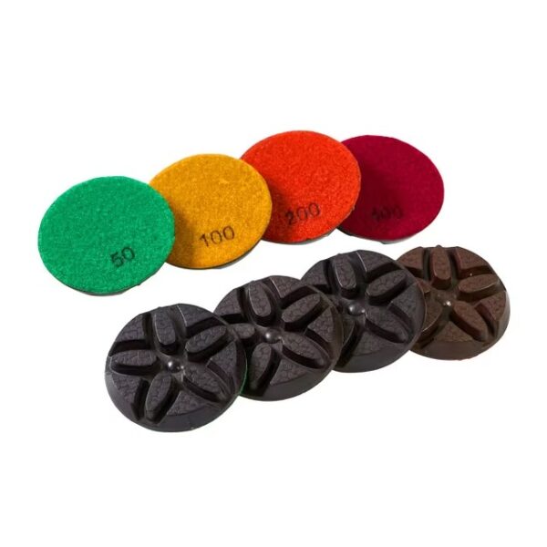 Diamond 90 mm 3.5 inch Diamond floor polishing pads dry use for concrete floor - Image 2