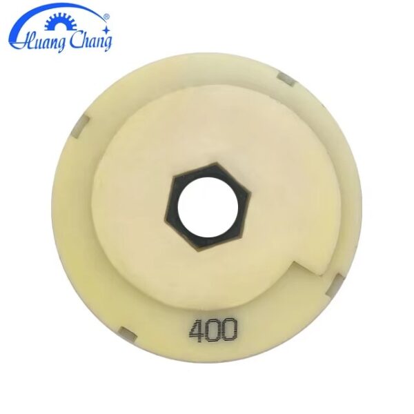 Italian German machine specific snail button polishing pad - Image 4