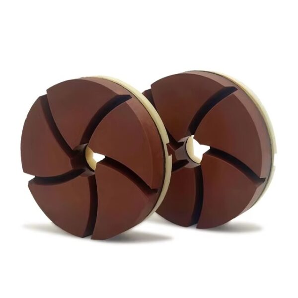 4in Marble, granite, artificial stone, quartz stone, special snail button resin snail lock grinding wheel for machines