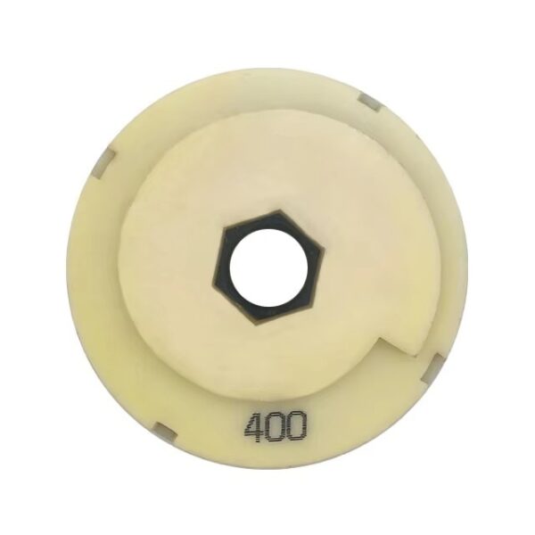 4in Marble, granite, artificial stone, quartz stone, special snail button resin snail lock grinding wheel for machines - Image 5