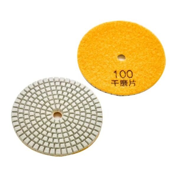 Diamond flexible stone polishing sanding disc resin polisher pads for wet angle polisher grinder - Image 5