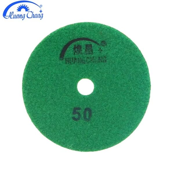 3-color Diamond Polishing Pad 100mm Wet Polishing Pad for Marble and Granite Metal Circular Custom Color 50 Piece 4 Inches - Image 6