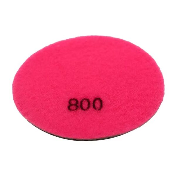 Hot selling resina hand granite floor quartz marble stone diamond 5 inch dry polishing pads for cncrete floor - Image 6