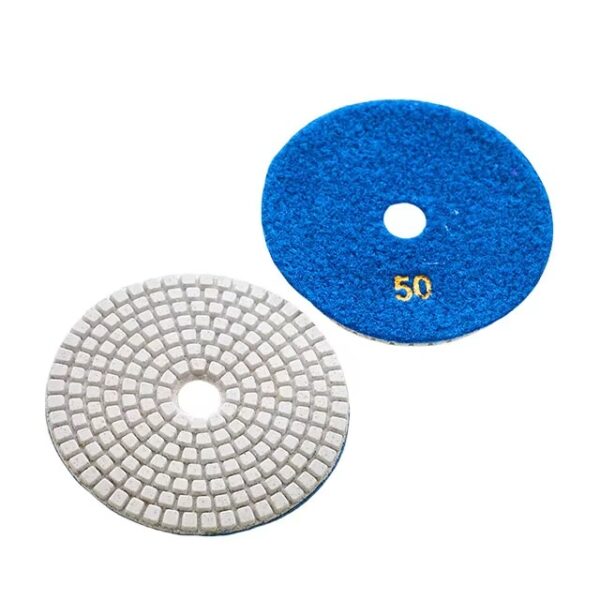 4inch wet diamond polishing pads for marble granite floor stone polishing - Image 2