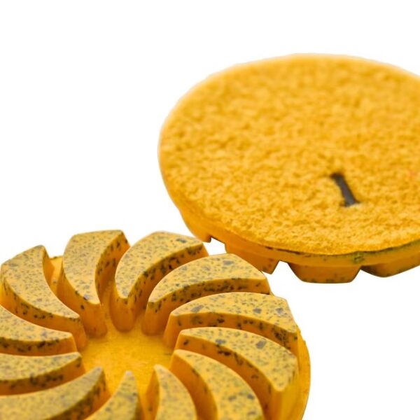 Spiral Wet Resin Bond Floor Marble Granite Terrazzo Limestone Polishing Pads Disc - Image 4