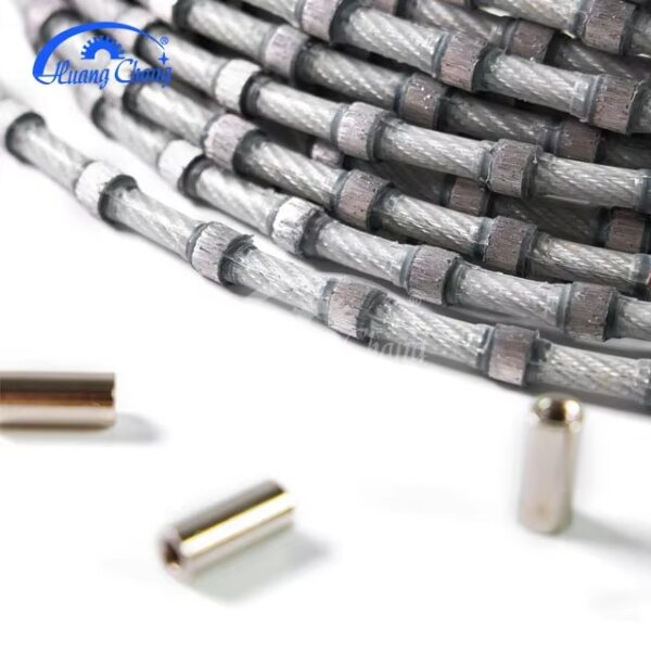 Diamond Wire Cutting Mining Rope Saw Blade for Granite Marble Jade Concrete Stone - Image 4