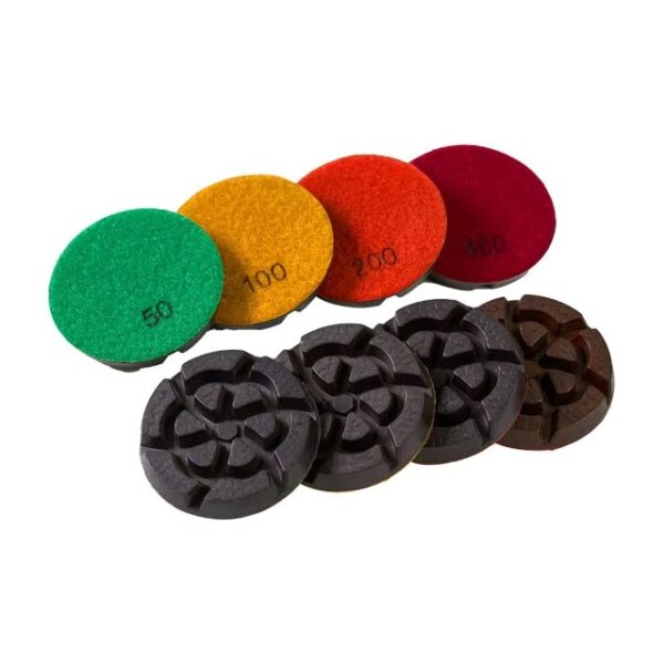High Working Efficiency Floor 10mm Wet Dry Use Resin Polishing Pads Diamond Granite Polishing Pads - Image 5