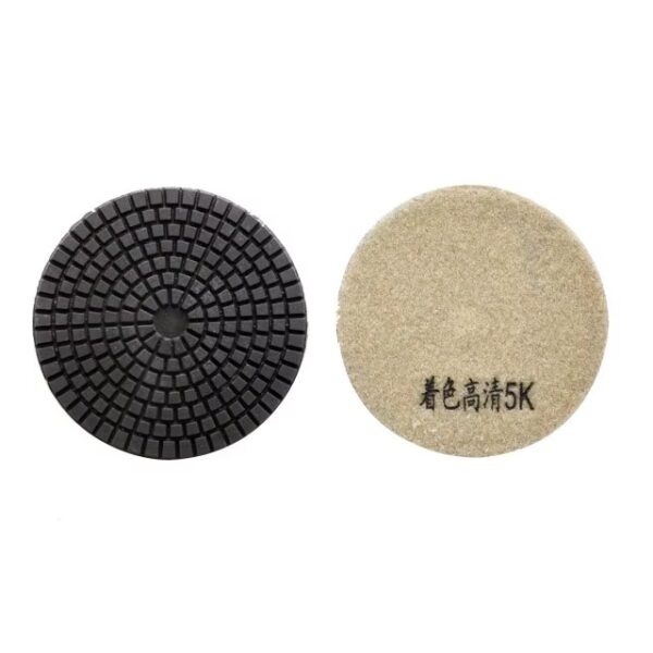 huangcang Crystal serie 800 1500 grit 4 inch 100 mm dry diamond polishing concrete pad Wet - Image 3