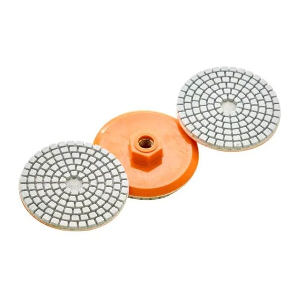 80mm 3 inch diamond polishing pads 150 grit granite polishing marble granite concrete polishing countertop stone pads - Image 2