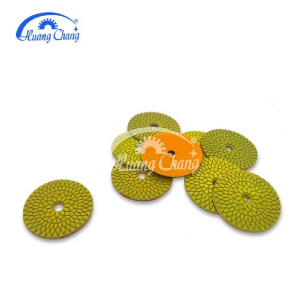Marble Polishing Pads 4 Inch Diamond Polishing Pads for Granite Wet Flexible Polishing Pads - Image 3