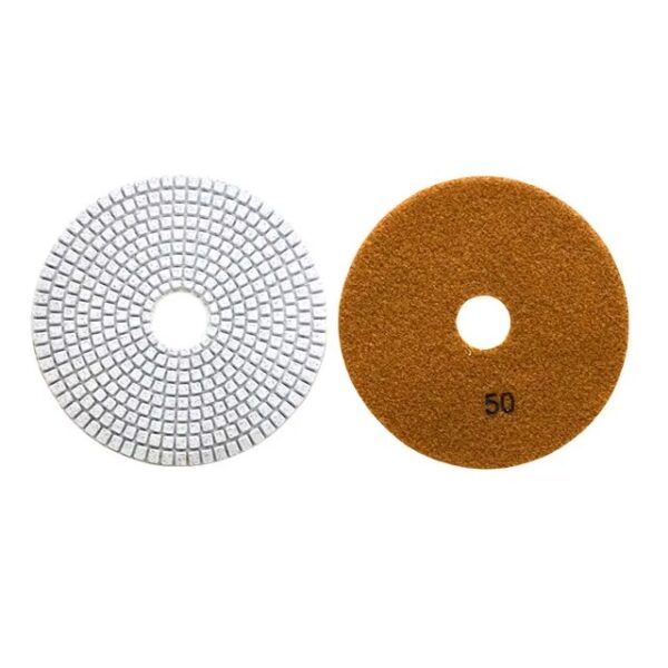 4 inch Hand Sanding Tools for Stone  of Resin Diamond Polishing Pads Grinding Pads - Image 2