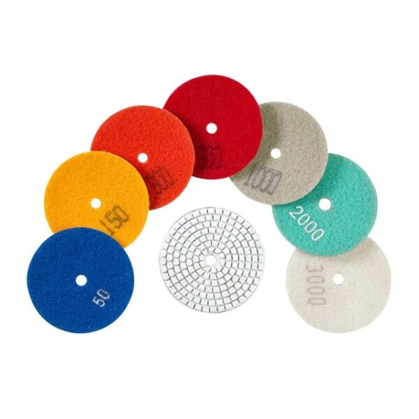 4 in Marble Floor Grinding Stone Pad Sanding Pad  Floor Polishing HC-DPP-088 - Image 6