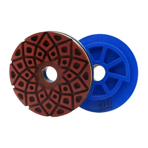 Floor Refurbishing Diamond Polishing Pads for Marble Concrete Floor Snail Lock Edge Polishing wheel - Image 3