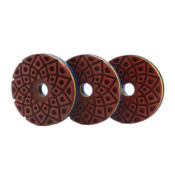 Floor Refurbishing Diamond Polishing Pads for Marble Concrete Floor Snail Lock Edge Polishing wheel - Image 4