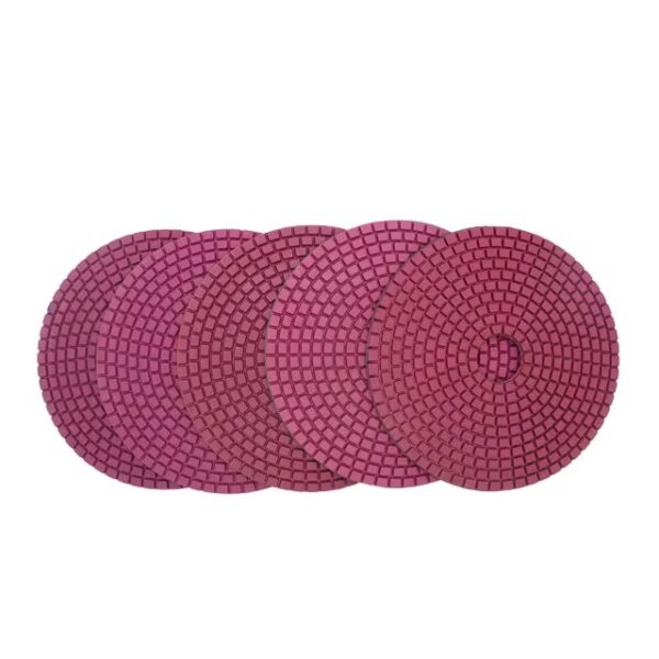 Diamond Wet or Dry Polishing Pads Flexible Diamond Abrasive Pads Resin Pads For Tiles Stone - Image 4