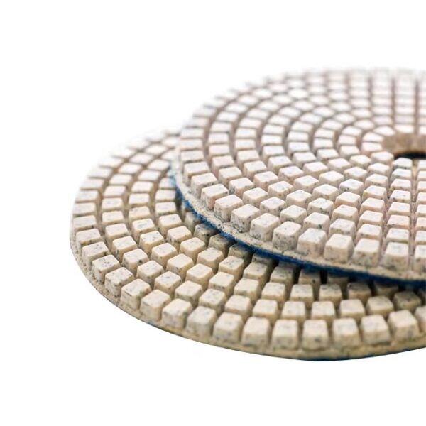 100mm Wet Diamond Floor Polishing Backing Pads Customizable OEM  Grinding and Sanding Buff Grit 4 Inch Size - Image 2