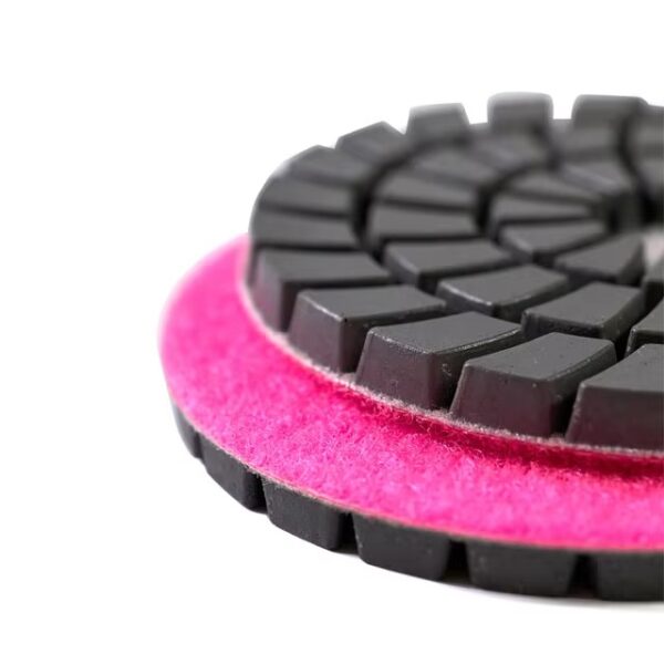 4cm marble granite concrete floor renovation with super gloss polishing pad HC-DPP-083 - Image 5