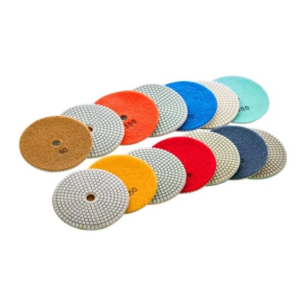 3IN Marble, granite, quartz, artificial stone special water grinding disc polishing pad - Image 2