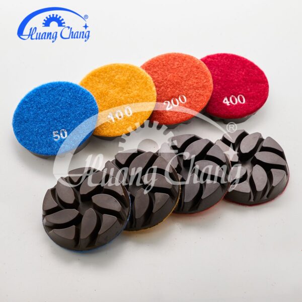 4inch dry diamond polishing pads floor restoration hc cpp 0012