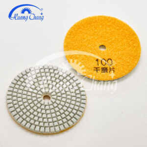 white dry stone granite diamond polishing pads hc spp 0015
