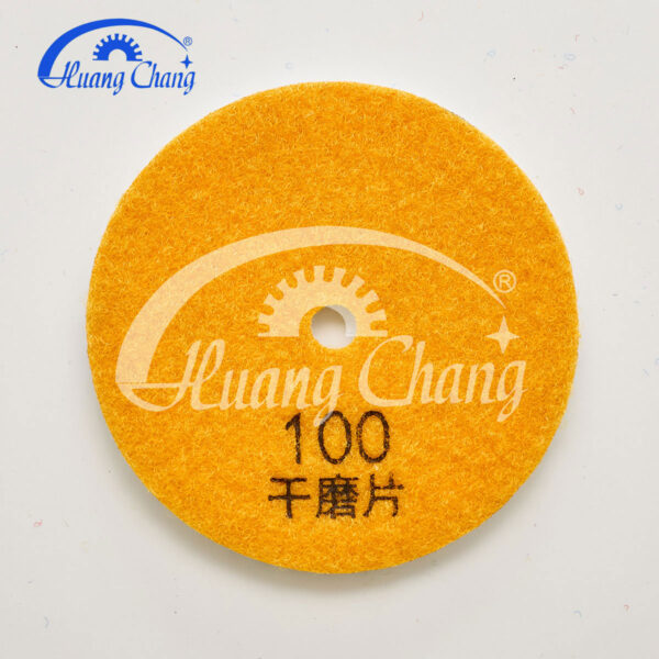 white dry stone granite diamond polishing pads hc spp 0015