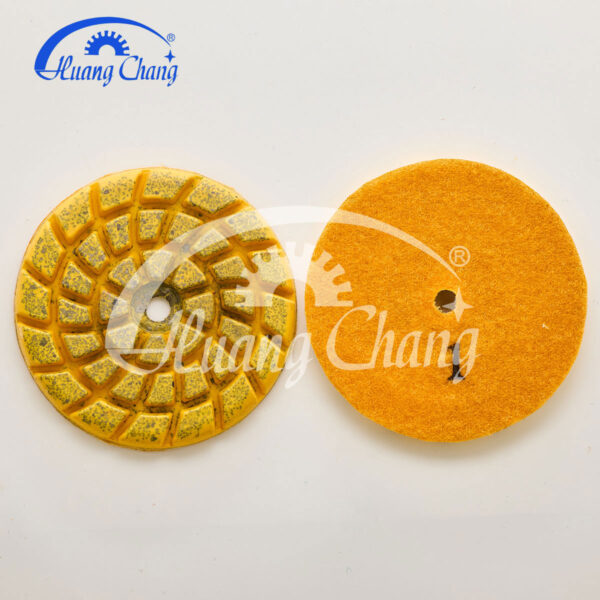 yellow diamond polishing pads marble hc spp 0014