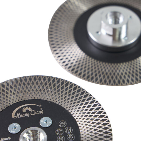 saw blade hexgonal double sided ceramic marble cutting grinding disc with flange (復(fù)制)